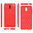 Flexi Slim Carbon Fibre Case for Nokia 3.1 - Brushed Red